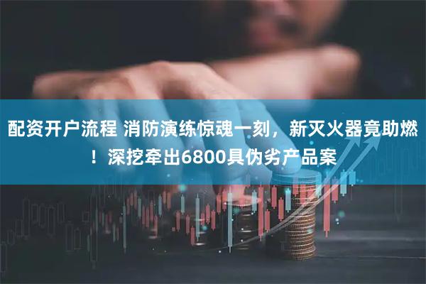 配资开户流程 消防演练惊魂一刻，新灭火器竟助燃！深挖牵出6800具伪劣产品案